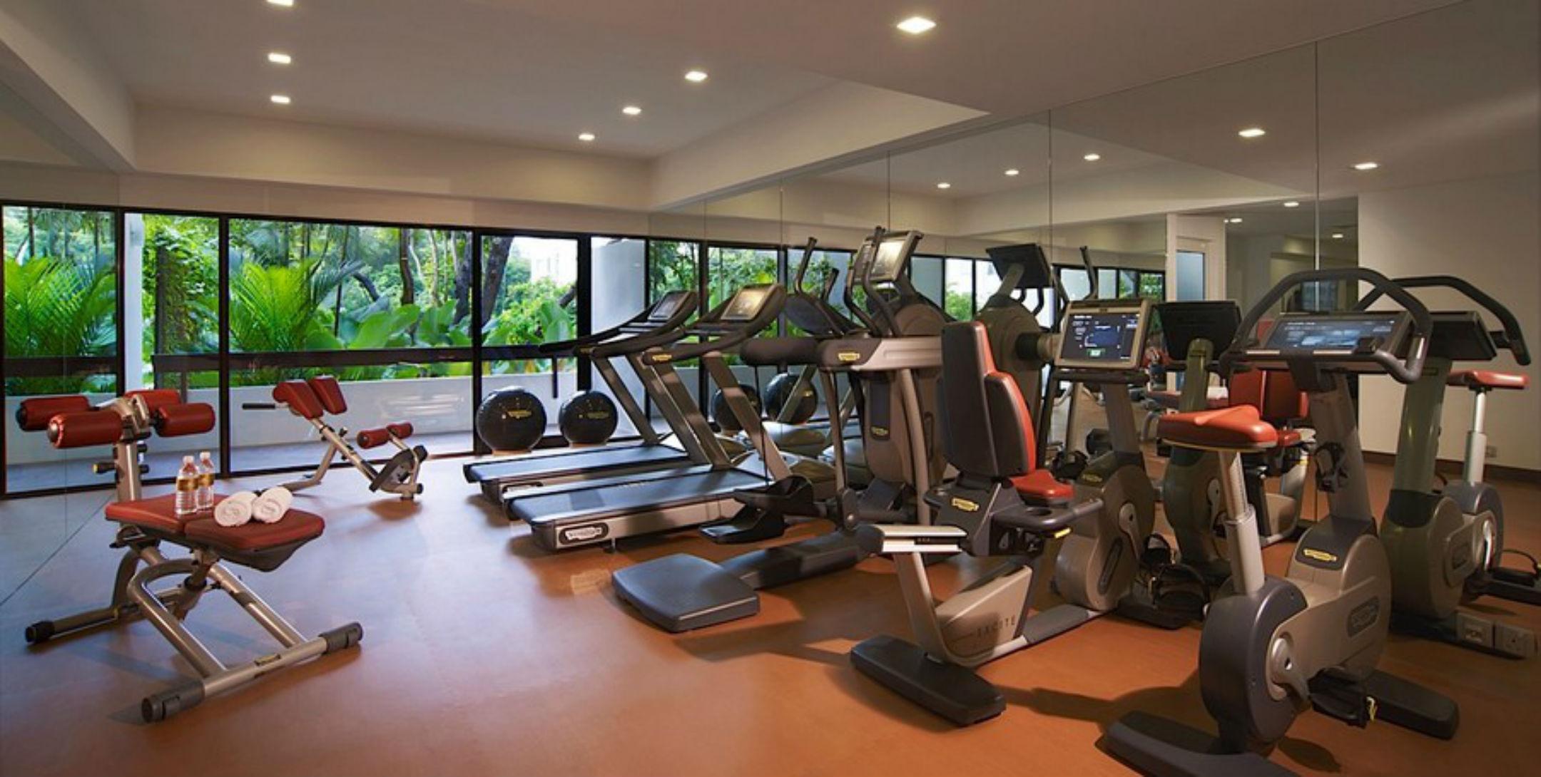 Goodwood Park Hotel Singapore Eksteriør billede A gym at a hotel