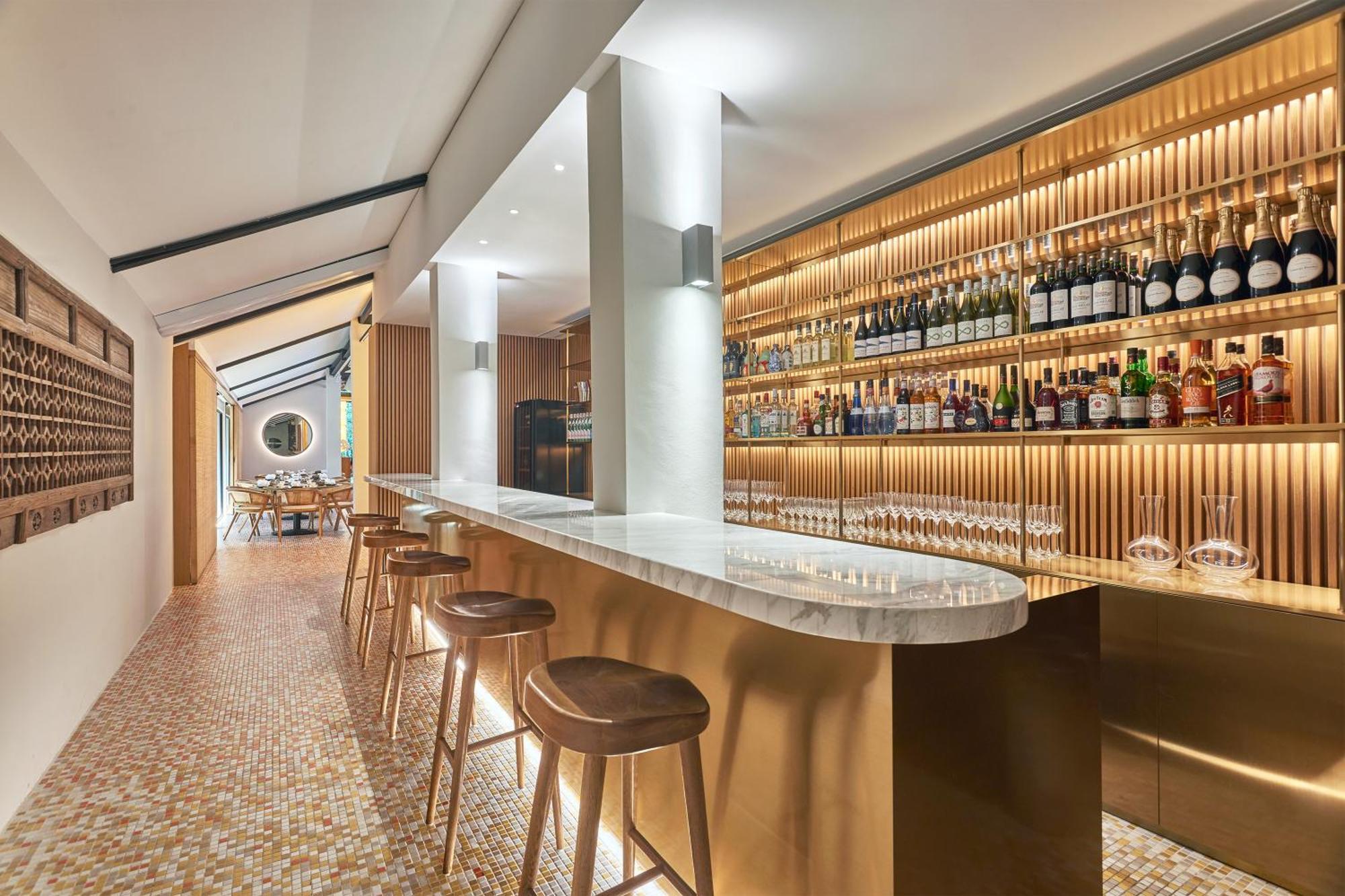 Goodwood Park Hotel Singapore Eksteriør billede The bar at the restaurant